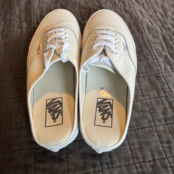 Vans Leather Mule Size 8.5M 10W - Picture 3 of 6